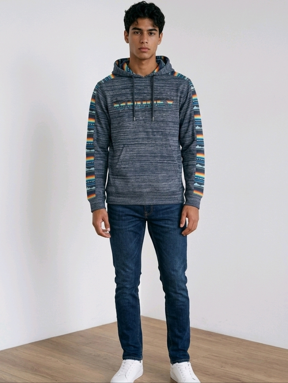 Hooey Canyon Hoody - Navy Sz XL